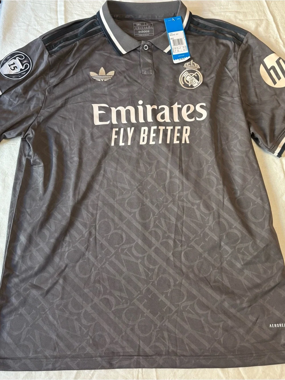 ADIDAS REAL MADRID JERSEY MENS SIZE XXL NWT